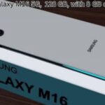 Samsung Galaxy M16 5G, Thunder Black, 128 GB